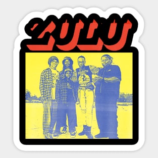 Zulu Hardcore punk Sticker